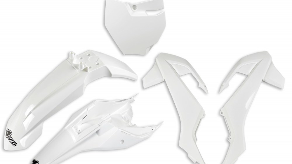 full kit plastique ktm 65 sx 2016 2017 2018 2019 2020 2021 2022 2023 blanc blanc kit plast