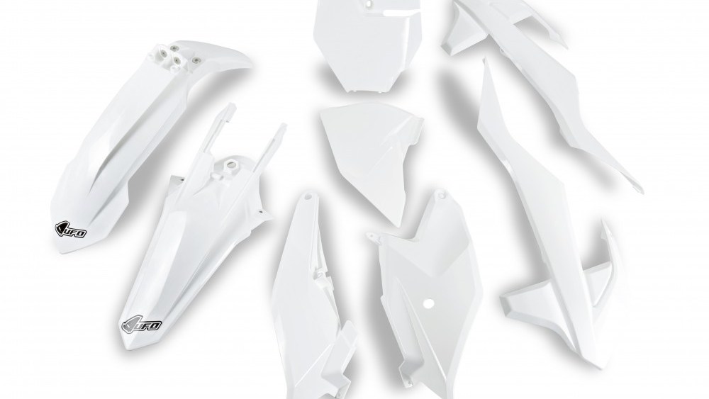 full kit plastique ktm 85 sx 2018 2019 2020 2021 2022 2023 blanc blanc kit plast
