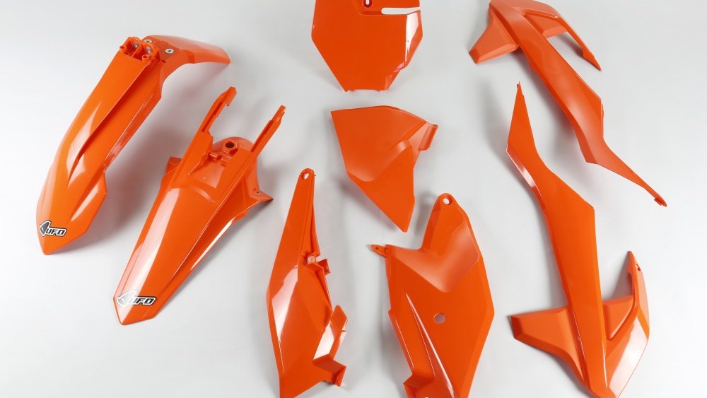 full kit plastique ktm 85 sx 2018 2019 2020 2021 2022 2023 orang blanc kit plast