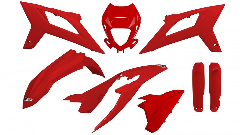 full kit plastique ufo beta 125 200 250 300 350 390 430 480 rr 2020 2021 2022 rouge kit plast