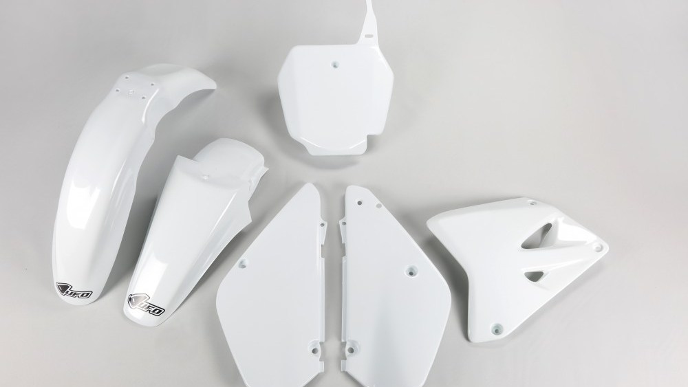 full kit plastique ufo suzuki 85 rm 2000 2001 2002 2003 2004 2005 2006 2007 2008 2009 2010 2011 2012 blanc kit plast