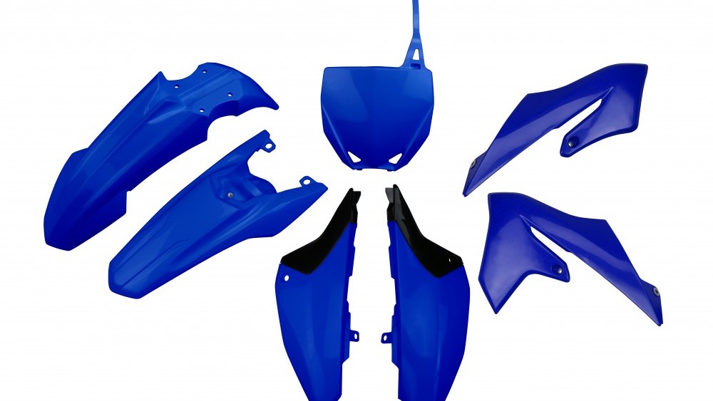 full kit plastique ufo yamaha 65 yz 2018 2019 2020 2021 2022 2023 bleu kit plast