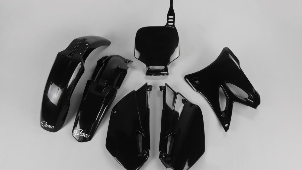 full kit plastique ufo yamaha 85 yz 2002 2003 2004 2005 2006 2007 2008 2009 2010 2011 2012 2013 2014 noir kit plast