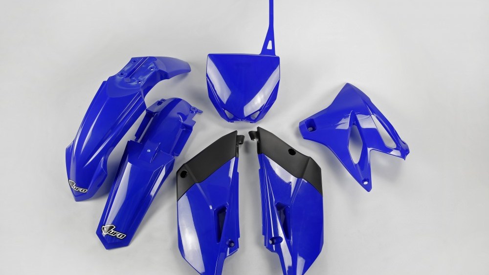 full kit plastique ufo yamaha 85 yz 2015 2016 2017 2018 2019 2020 2021 bleu kit plast