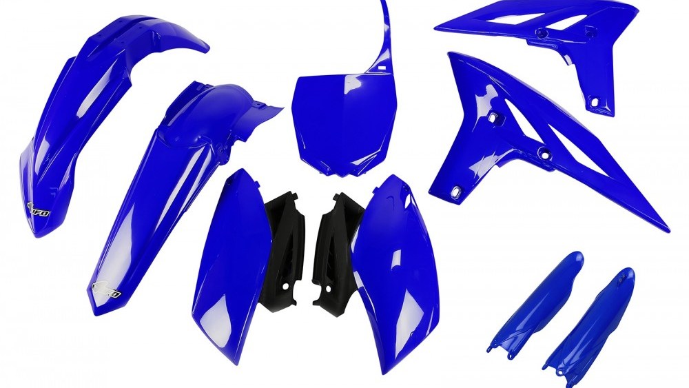 full kit plastique yamaha 250 yzf 2010 2011 2012 2013 bleu kit plast complet