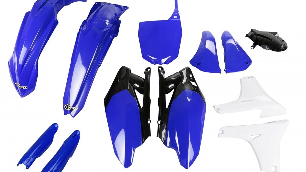 full kit plastique yamaha 450 yzf 2010 2011 2012 2013 bleu kit plast complet