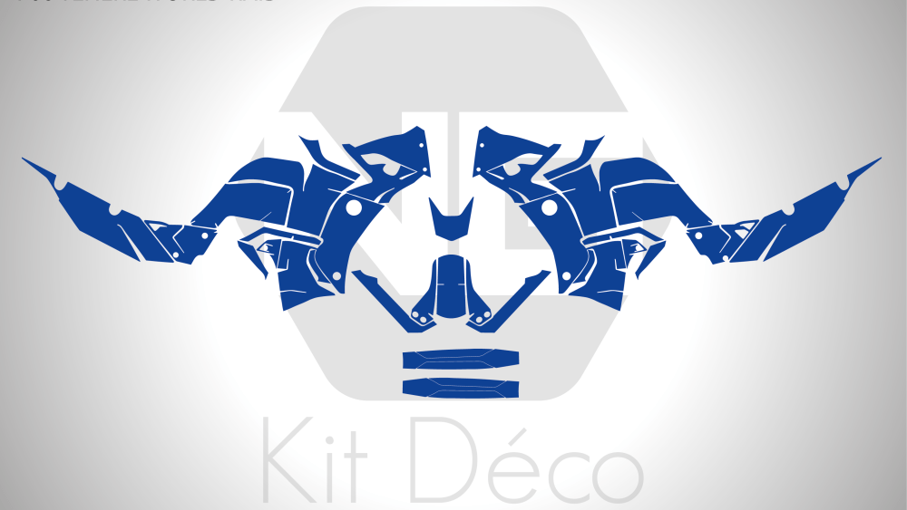 gabarit template schablone modelo szablon yamaha 700 Tenere world raid_Plan de travail 1