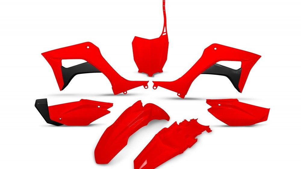 kit plastique honda 110 crf 2019 2020 2021 2022 2023 rouge kit plast