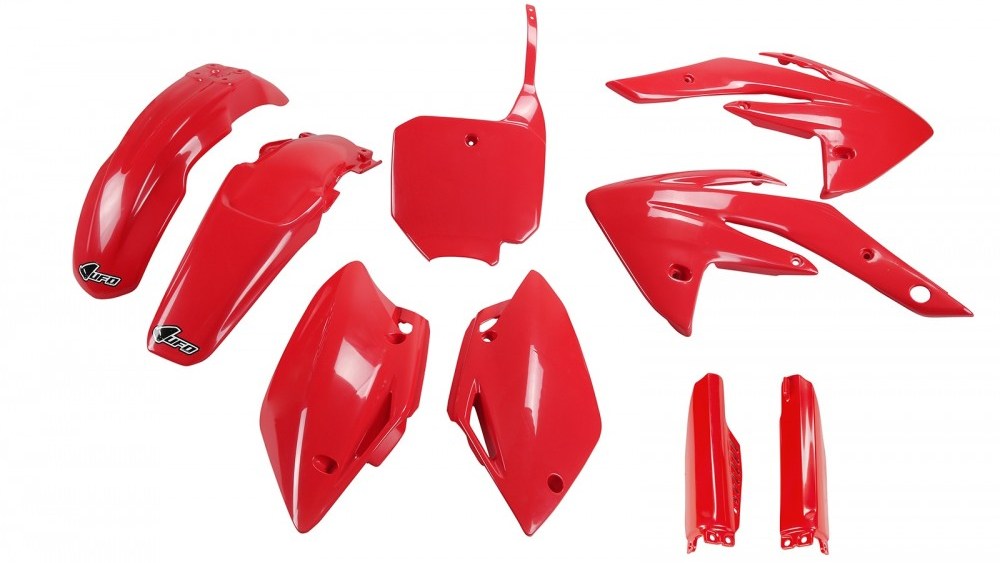 kit plastique honda 150 crf rouge kit plast