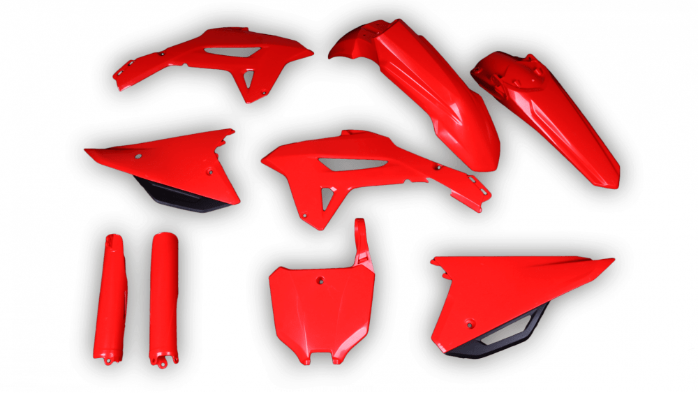 kit plastique honda 250 450 crf 2021 2022 2023 rouge ng kit plast