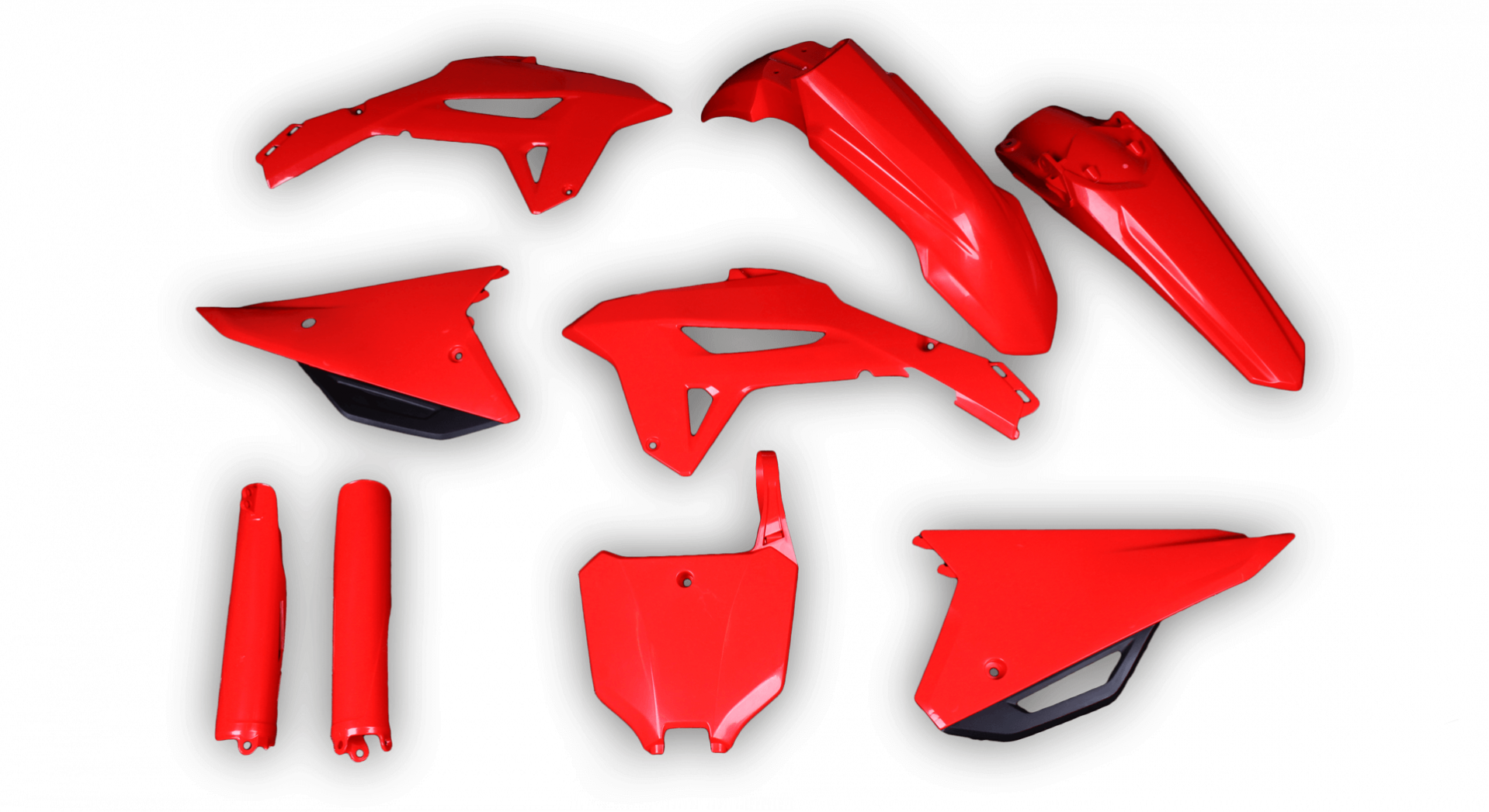 Kit Cache Carénage Acerbis Rouge – Pour Honda CRF 450 R 2019-2020 – Motocross