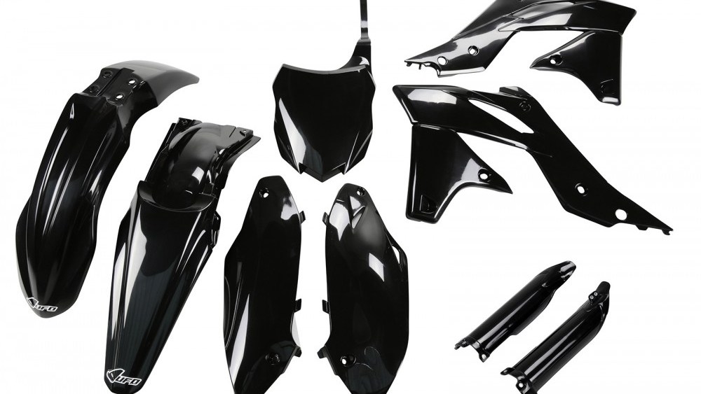 kit plastique kawasaki 250 kxf 2013 2014 2015 2016 noir kit plast
