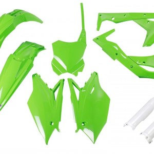 kit plastique kawasaki 250 kxf 2017 2018 2019 2020 vert kit plast
