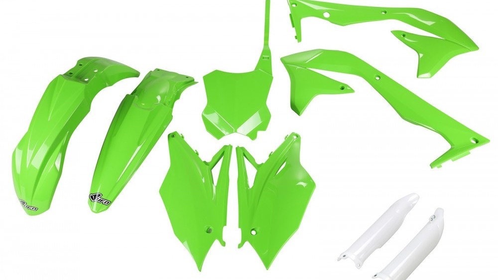 kit plastique kawasaki 450 kxf 2016 2017 2018 vert kit plast