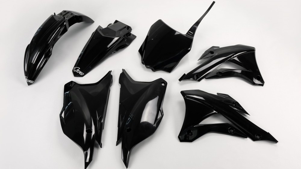 kit plastique kawasaki 85 kx 2014 2015 2016 2017 2018 2019 2020 2021 noir kit plast