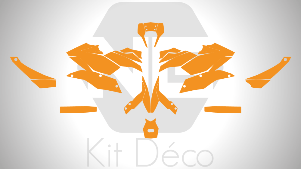 gabarit template ktm 990 smt supermoto vectoriel_Plan de travail 1