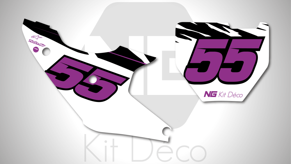 kit déco fond de plaque numéro 125 250 350 450 tc fc 2023 2024 husqvarna motocross ng halfback 2 mx decals stickers graphics autocollant adhesifs_Plan de travail 1