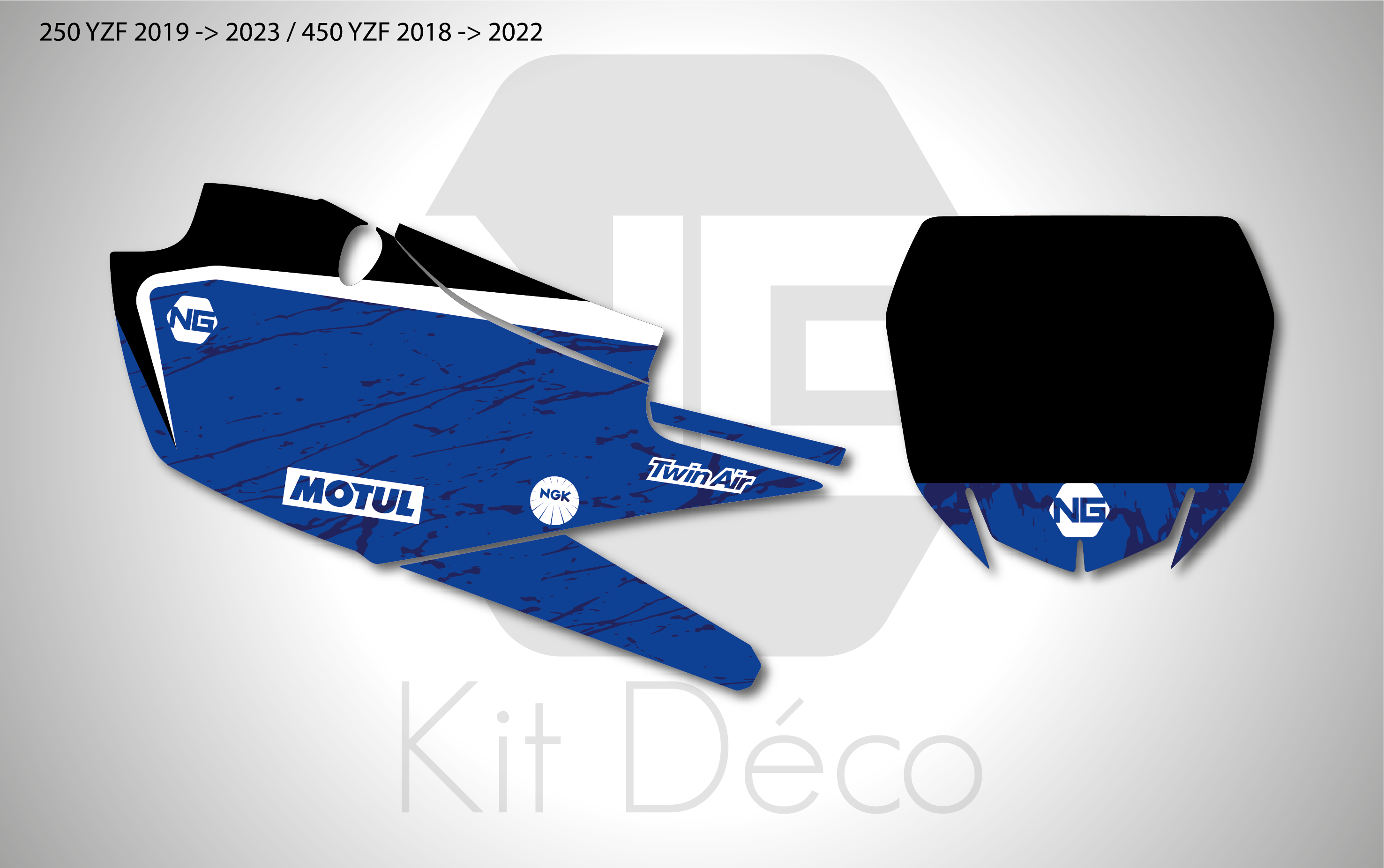 kit déco fond de plaque numéro 250 450 yzf 2018 2019 2020 2021 2022 2023 yamaha motocross ng marble 2 mx decals stickers graphics autocollant adhesifs_Plan de travail 1