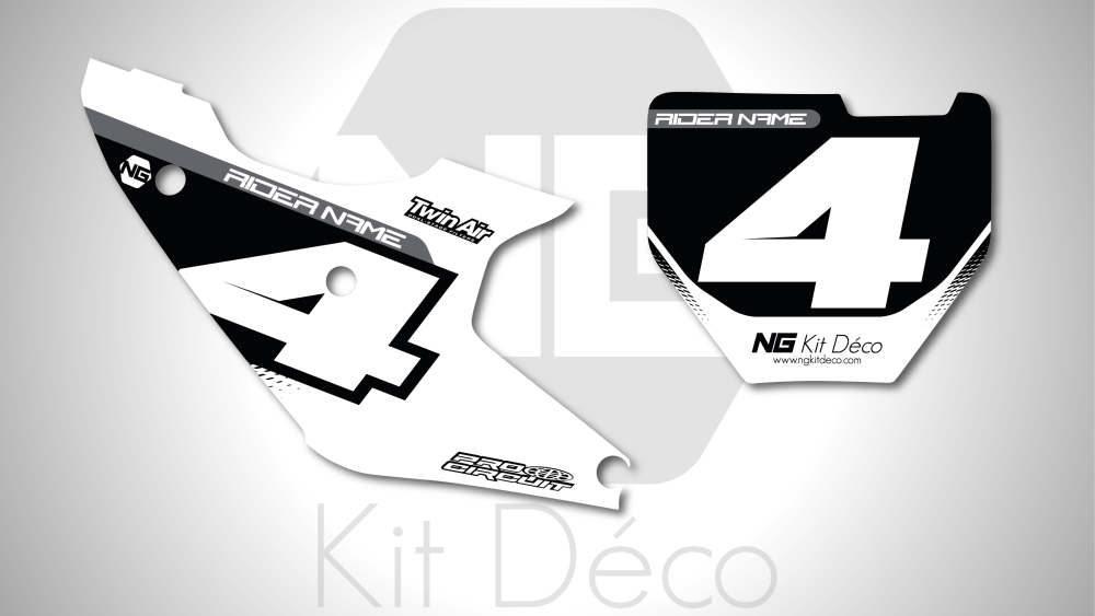 kit déco fond de plaque numéro husqvarna tc fc 125 250 350 450 2023 2024 motocross ng vibes 2 mx decals stickers graphics autocollant adhesifs_Plan de travail 1