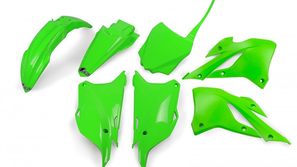 kit plastique kawasaki 85 kx 2022 2023 kit plast vert