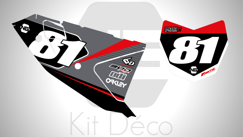 kit déco fond de plaque fantic 125 250 xx 2023 2024 ng motocross mt81 23 mx decals stickers graphics autocollant adhesifs_Plan de travail 1