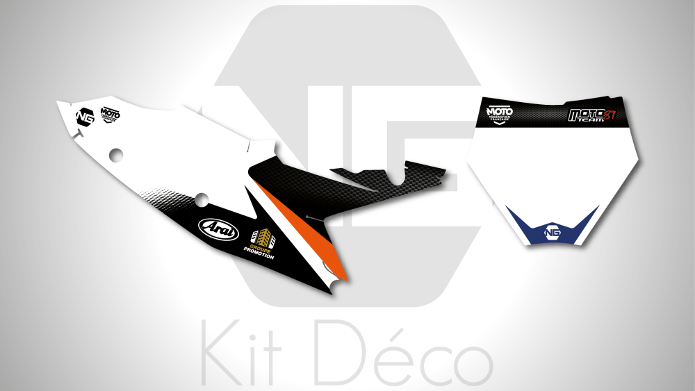 kit déco fond de plaque numéro ktm 125 250 350 450 sx sxf 2023 2024 ng motocross bp 23 mx decals stickers graphcis autocollant adhesifs_Plan de travail 1