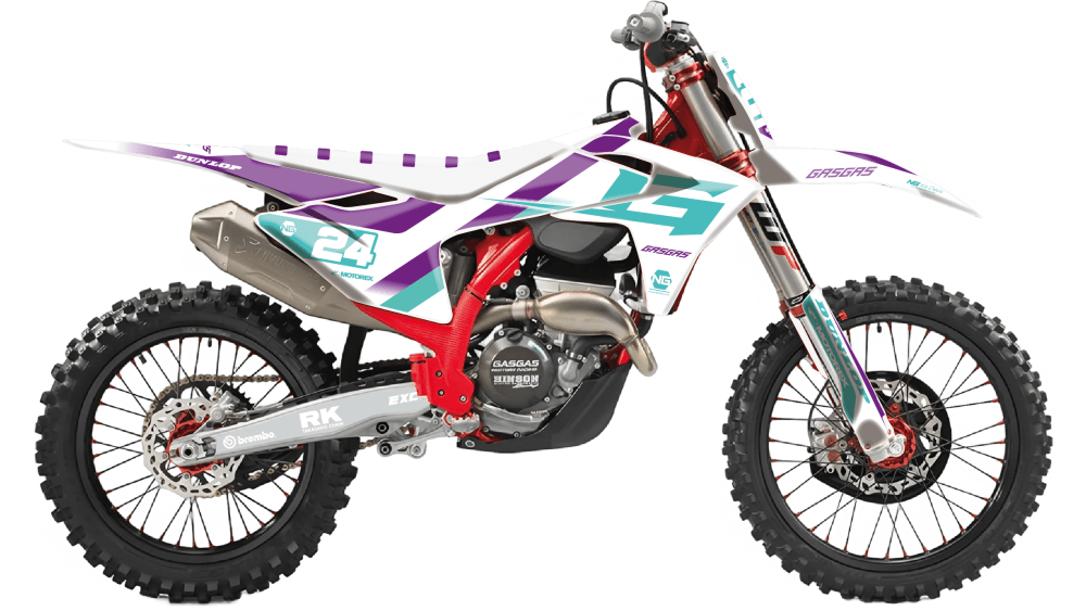 kit déco 125 250 350 450 mc mcf 2024 2025 gasgas motocross ng rod 3 mx decals stickers graphics autocollant adhesifs montage_Plan de travail 1