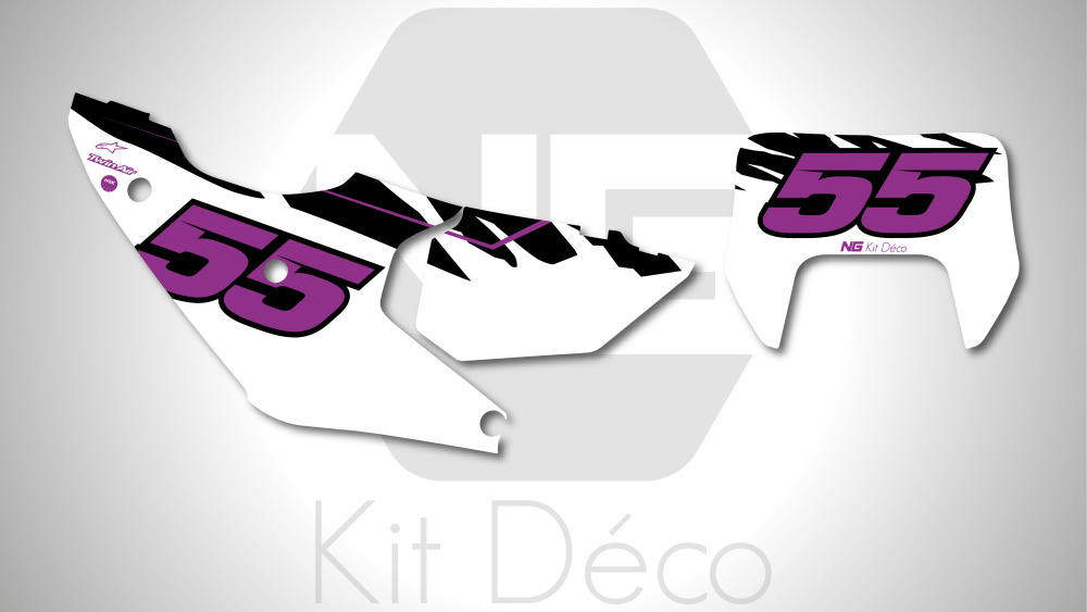 kit déco fond de plaque numéro 125 250 300 350 450 501 te fe husqvarna 2024 2025 enduro ng halfback 2 decals stickers graphics autocollant adhesifs_Plan de travail 1