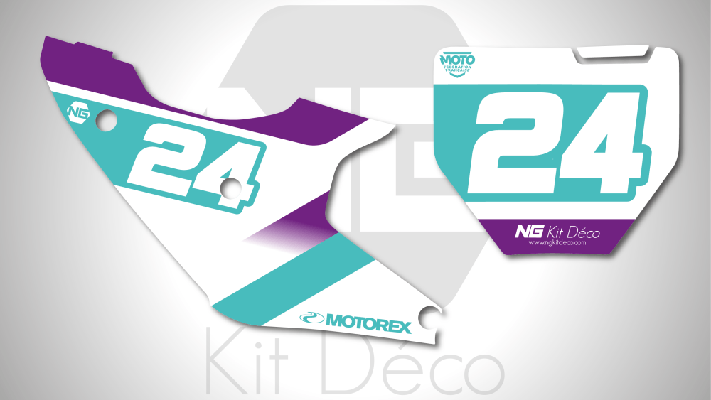 kit déco fond de plaque numéro 125 250 350 450 tc fc 2023 2024 husqvarna motocross ng rod 3 mx decals stickers graphics autocollant adhesifs_Plan de travail 1