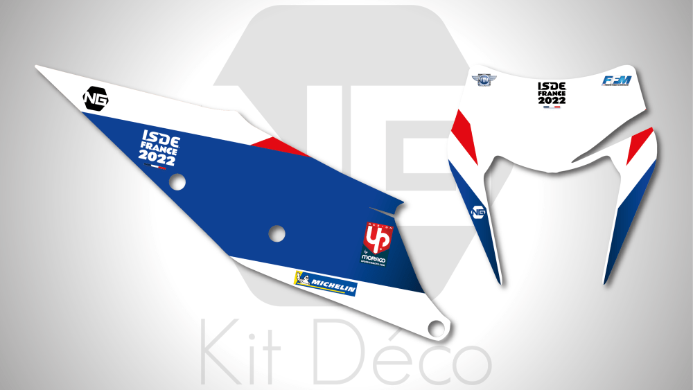 kit déco fond de plaque numéro ktm 125 250 300 350 450 500 exc excf tpi xcw 2020 2021 2022 2023 ng dafy isde 22 decals stickers graphics autocollant adhesifs_Plan de travail 1