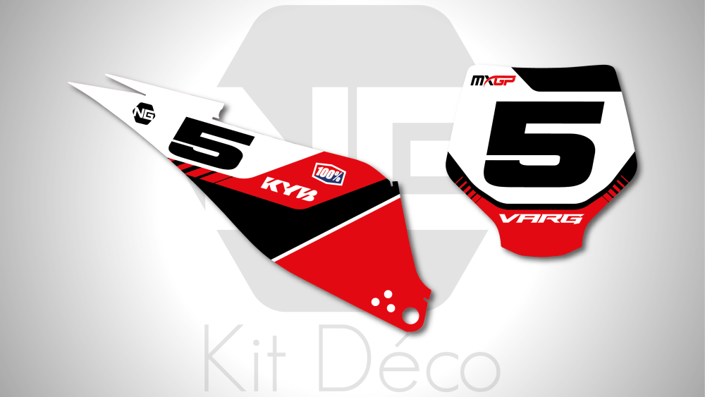 kit déco fond de plaque numéro stark future varg 2023 2024 motocross ng push mx decals stickers graphcis autocollant adhesifs_Plan de travail 1