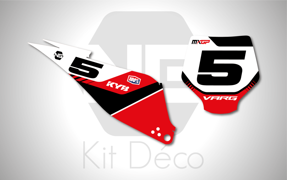 Kit Graphique Autocollants Pour Stark Future Varg 2022-2024 | Stickers Moto NitroMX Personnalisables