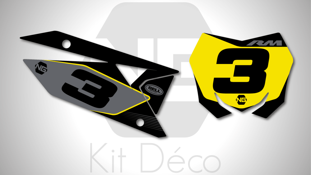 kit déco fond de plaque numéro suzuki 250 450 rmz 2018 2019 2020 2021 2022 2023 2024 motocross ng sb mx decals stickers graphics autocollant adhesifs_Plan de travail 1
