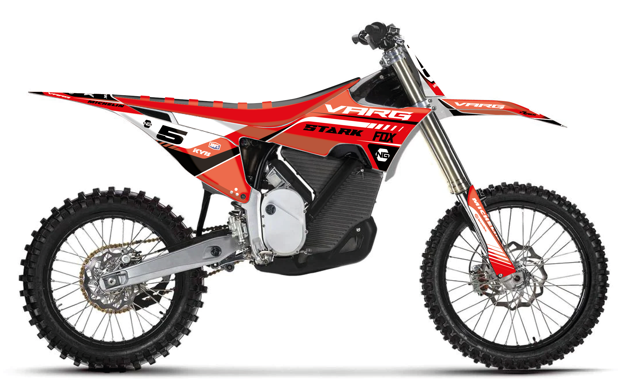 kit déco stark future varg 2023 2024 motocross ng push mx decals stickers graphcis autocollant adhesifs montage_Plan de travail 1