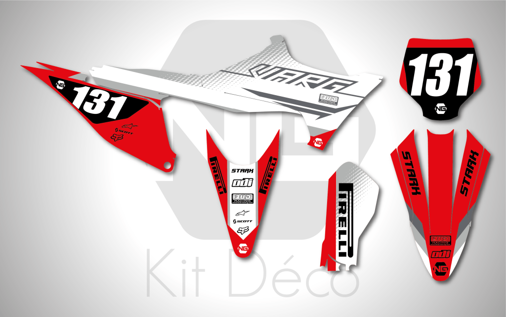 Kit Autocollants Graphiques Pour Stark Future Varg EX 2022-2025 - Personnalisation Possible
