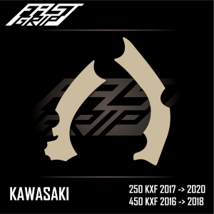 grip cadre kawasaki 450 250 kxf 2016 2017 2018 2019 2020 soft fast grip frame motocross