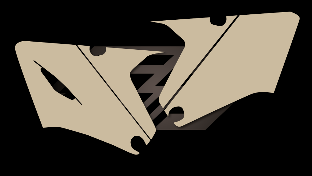 grip plaque latérale kawasaki 450 250 kxf 2016 2017 2018 2019 2020 full fast grip motocross