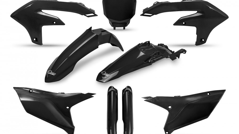 full kit plastique yamaha 250 450 yzf 2023 2024 noir kit plast complet