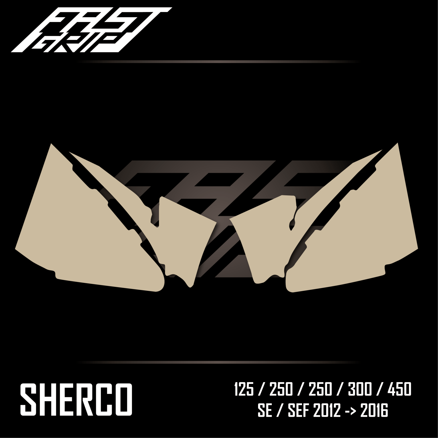 Filtre à Air Twin Air Compatible SHERCO 125 250 300 400 450 SE SE-R -14/23 - Remplacement 156016