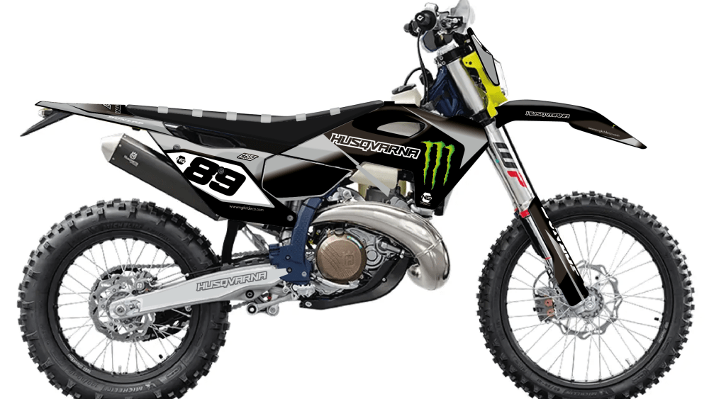 kit déco 125 250 300 350 450 501 te fe husqvarna 2024 2025 enduro ng drag séries decals stickers graphics autocollant adhesifs montage_Plan de travail 1