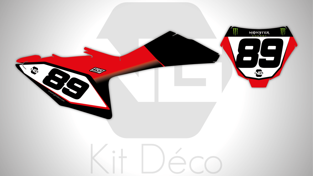 kit déco fond de plaque numéro 125 250 350 450 mc mcf 2024 2025 gasgas motocross ng drag séries mx decals stickers graphics autocollant adhesifs_Plan de travail 1