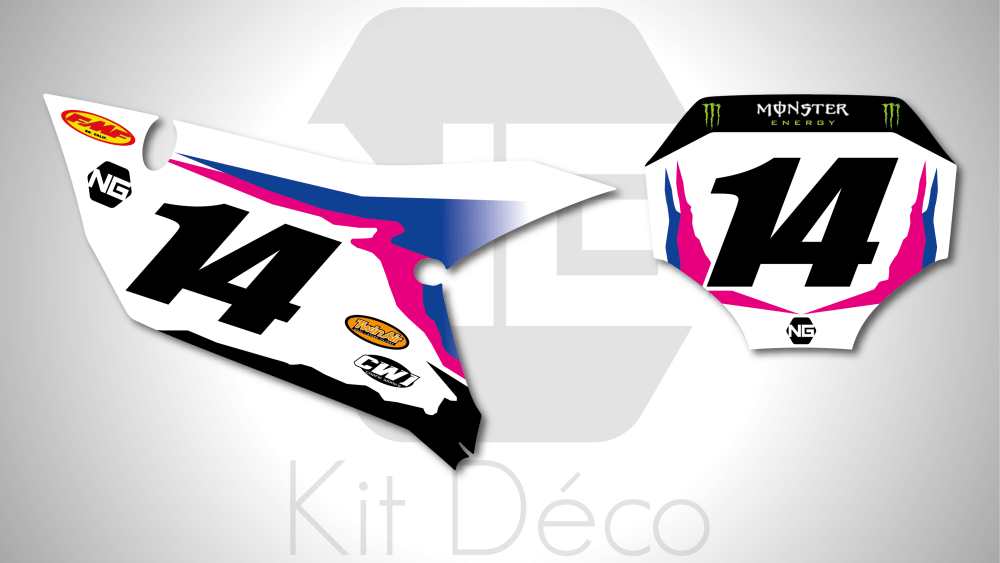 kit déco fond de plaque numéro 250 450 yzf 2023 2024 yamaha motocross ng star racing 50 th anniversaire mx decals stickers graphics autocollant adhesifs_Plan de travail 1