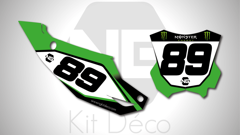 kit déco fond de plaque numéro 450 250 kxf 2024 2025 kawasaki motocross ng drag séries mx decals stickers graphics autocollant adhesifs_Plan de travail 1