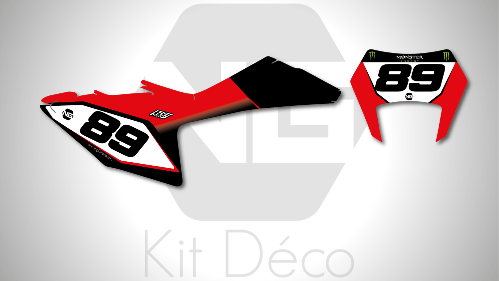 kit déco fond de plaque numéro gasgas 125 250 300 350 450 500 ec ecf 2024 enduro ng drag séries décals stickers graphics autocollant adhesifs_Plan de travail 1