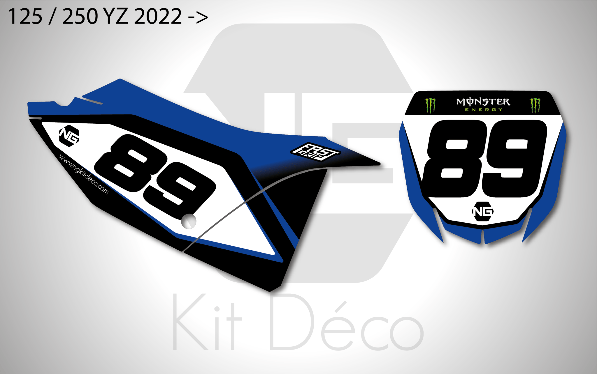 thumbnail image 2 of Blue MX Enduro Hour Meter – For ATV, Bike, Quad – 125 250 450 YZ YZF WR WRF SHERCO 2 of 5