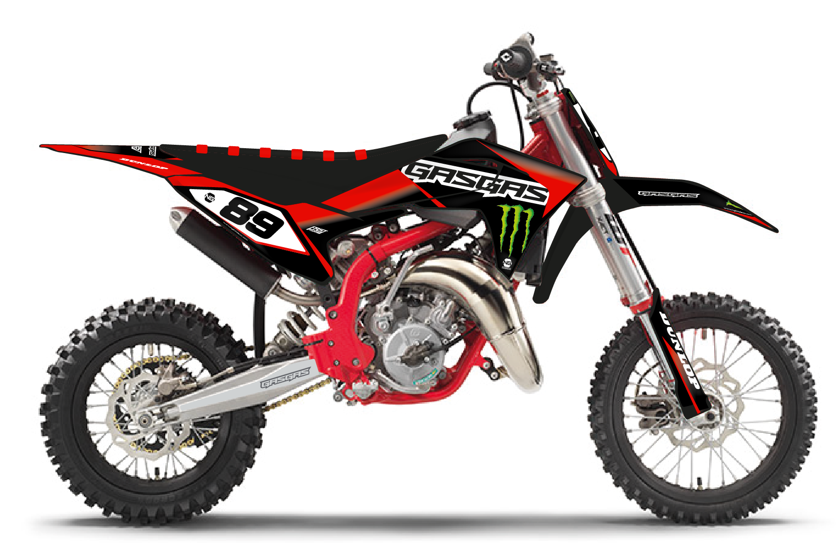 kit déco gasgas 65 mc 2024 2025 2026 2027 motocross ng drag series mx decals stickers graphics autocollant adhesifs visuel