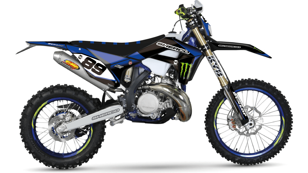 kit déco sherco 125 250 300 350 450 500 se sef 2016 2017 2018 2019 2020 2021 2022 2023 2024 enduro ng drag séries decals stickers graphics autocollant montage_Plan de travail 1