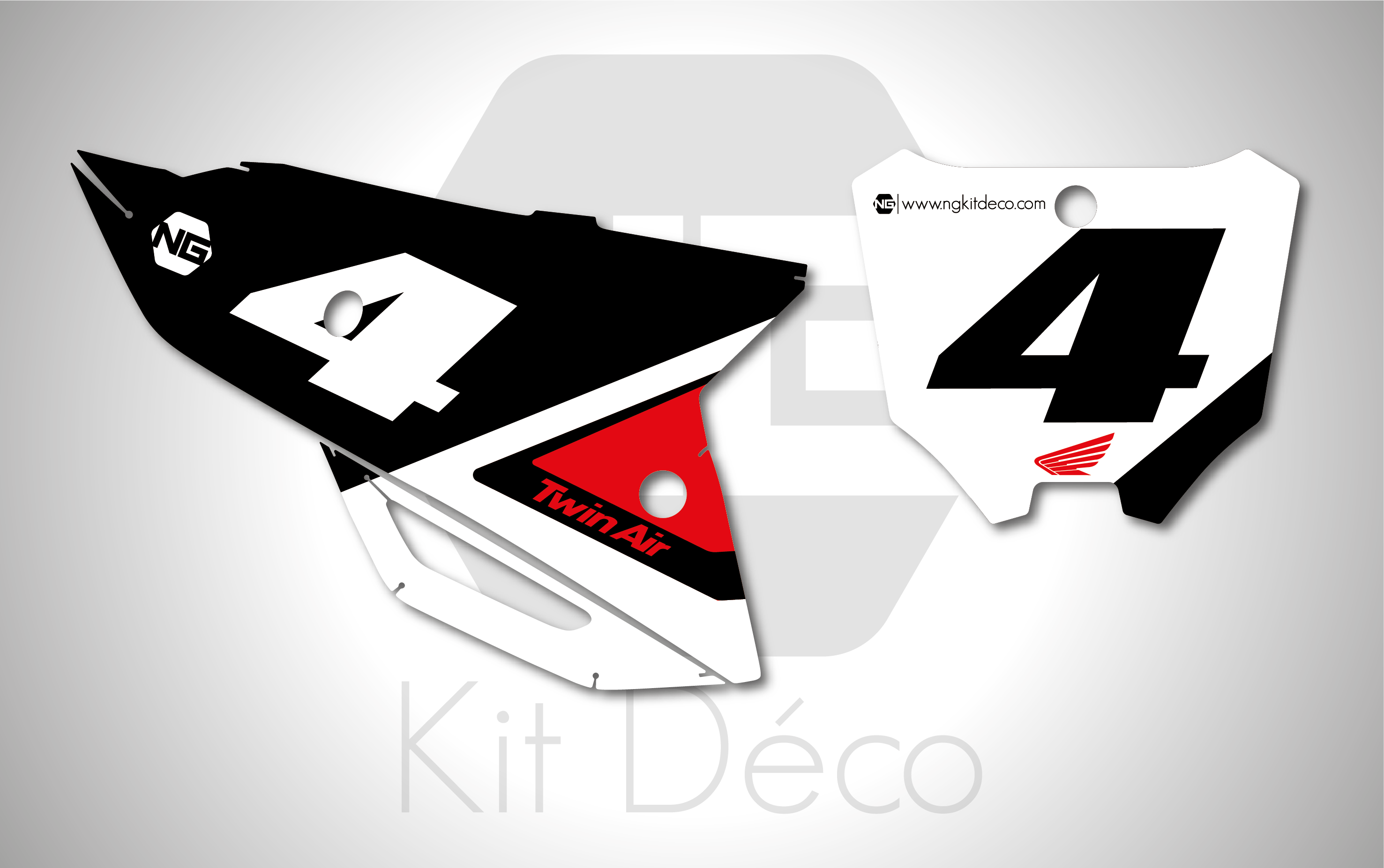 kit déco fond de plaque numéro 250 450 crf 2021 2022 2023 2024 honda motocross ng mercure mx decals stickers graphcis autocollant adhesifs_Plan de travail 1