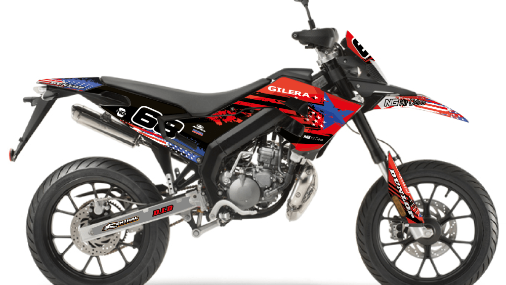 kit déco 50cc gilera smt 2018 2019 2020 2021 2022 2023 2024 ng enduro supermotard decals stickers graphics autocollant adhesifs usa series montage-01