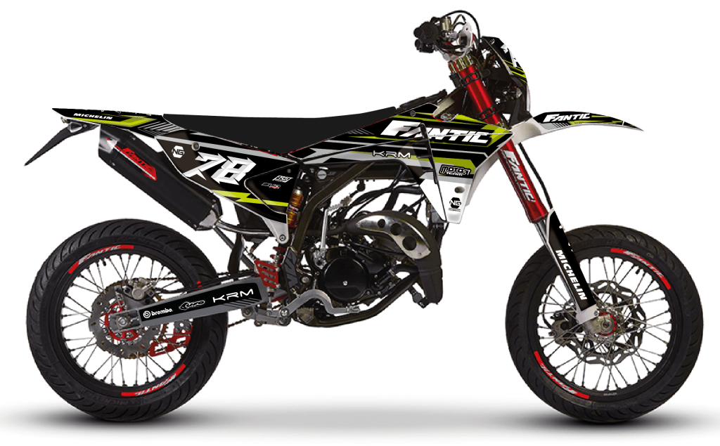 Kit déco 50 FANTIC xm xe performance competition - NG kit déco
